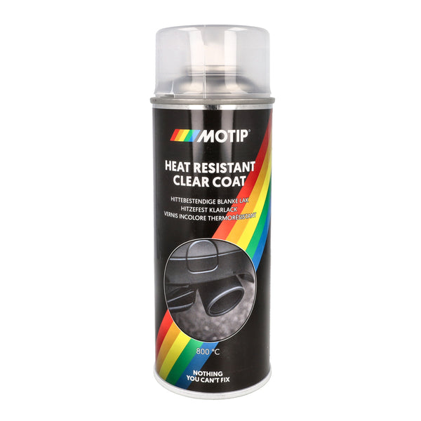 Spuitlak Motip hittebestendig 400mL spuitbus blank 04033