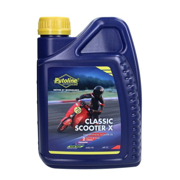 2-takt olie Putoline synthetisch Classic scooter X 1L fles 70700