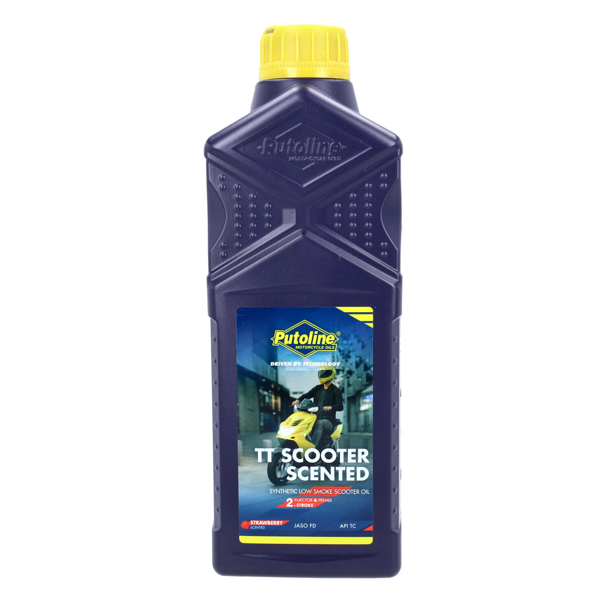 2-takt olie Putoline half synth TT sport scented 1L fles 70484