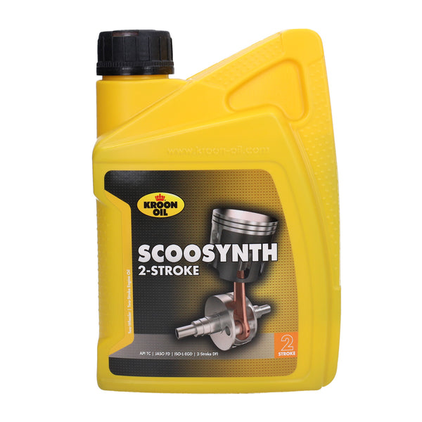 2-takt olie Kroon half synth 1L fles scooter 02224