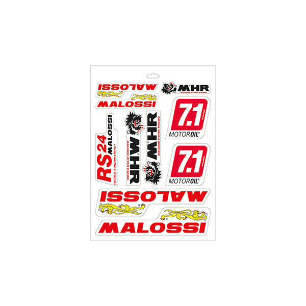 Stickerset Malossi mhr rst 10-delig universeel 339780.16