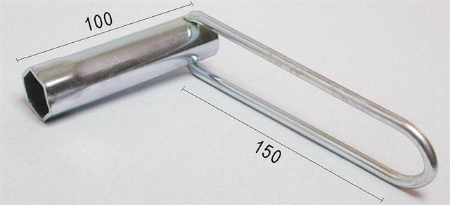 Bougiesleutel Buzzetti compact lang (b type) 21mm 4807