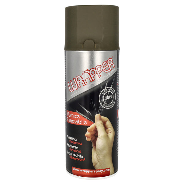 Spuitlak wrapper Plastidip 400mL spuitbus grijs/groen
