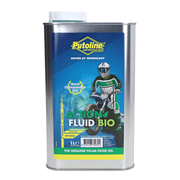 Luchtfilter Putoline olie bio fluid 1L blik 70030