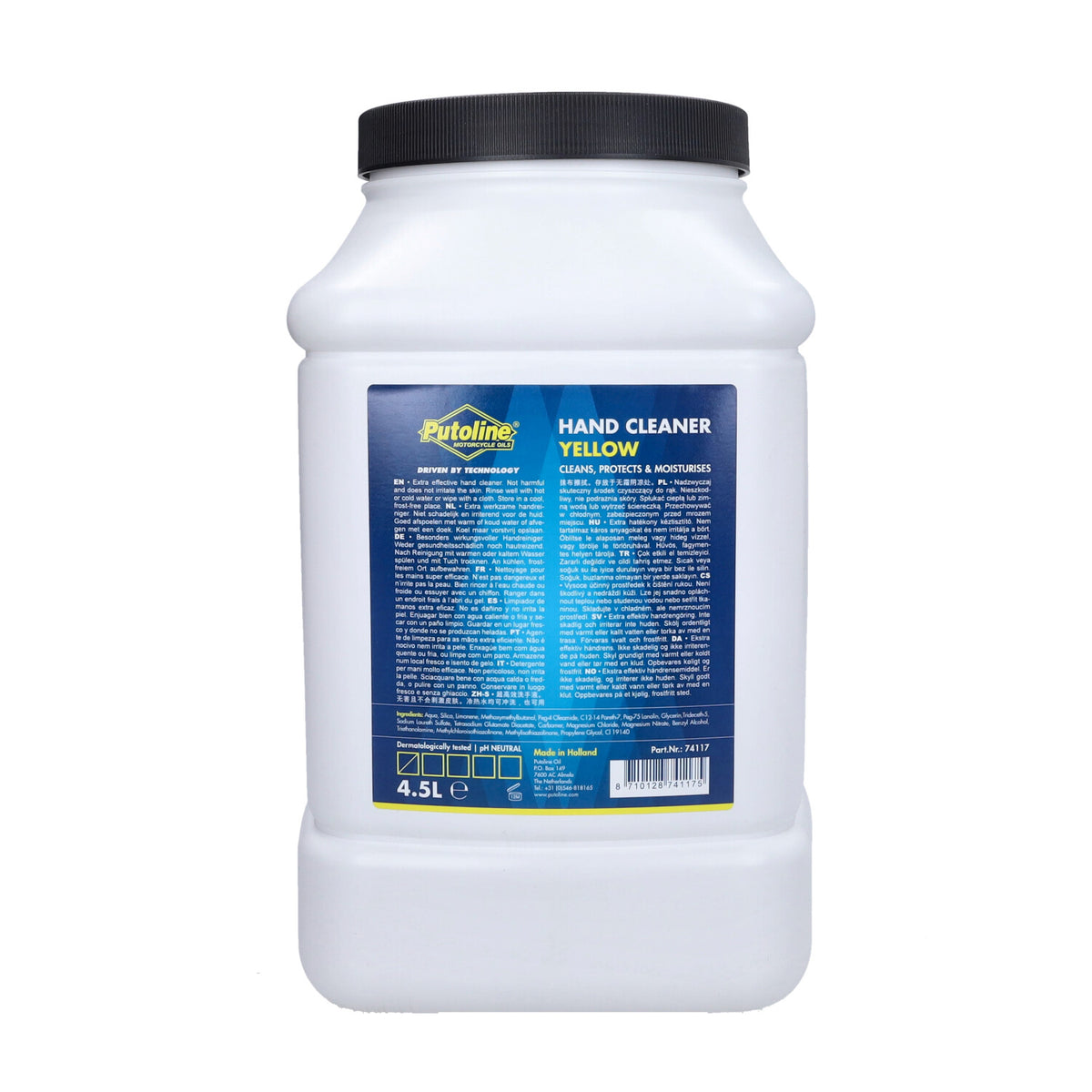Handzeep Putoline korrel 4.5L geel 74117