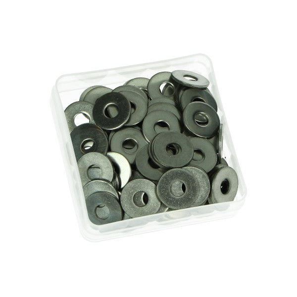 Sluitring groot RVS m6