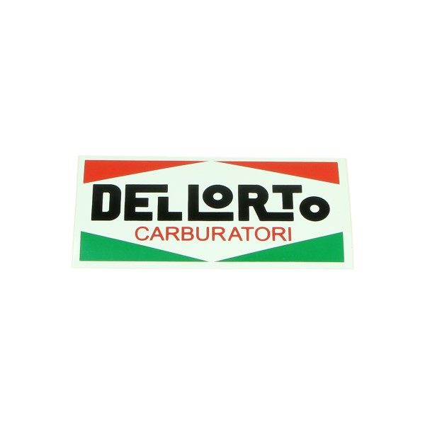 Sticker Dellorto Dellorto groot 12x6