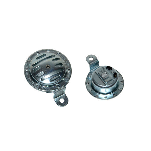 Claxon effe 6v wissel o.a. 74mm aluminium Tomos