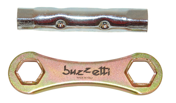 Bougiesleutel Buzzetti verstelbaar 2t + 4t 16mm en 21mm 4854