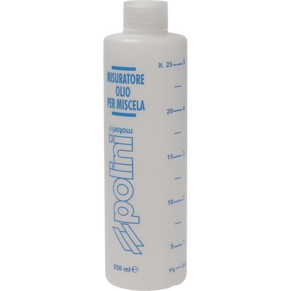 Maatbeker Polini 2t mengolie 250ml 121.500