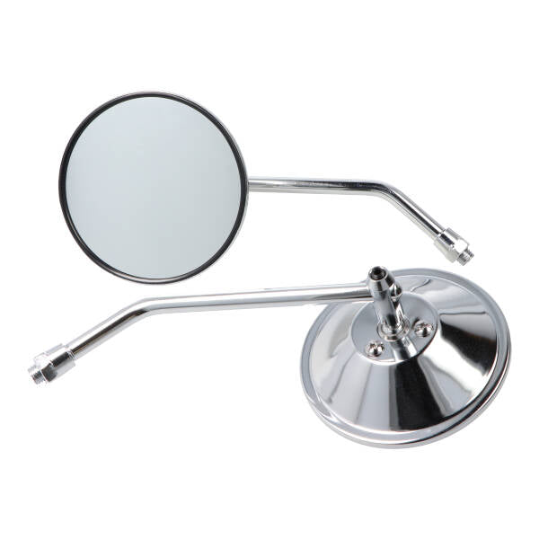 Spiegel DMP rond 100mm verstelbaar 10mm chroom universeel