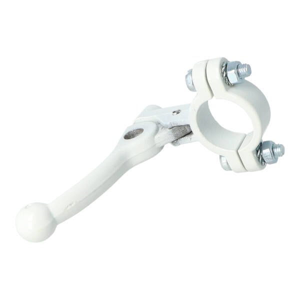 Starthendel chokehendel metaal (made in EU) wit Tomos