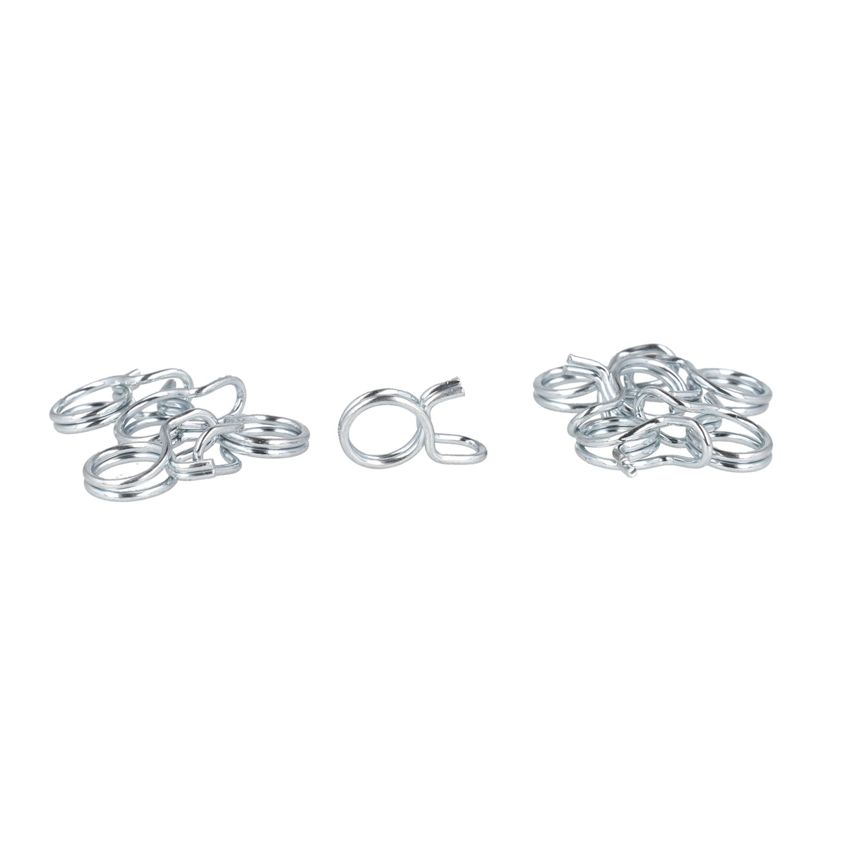Knijpveerklem olie/lucht/ben slang 7mm 10pcs