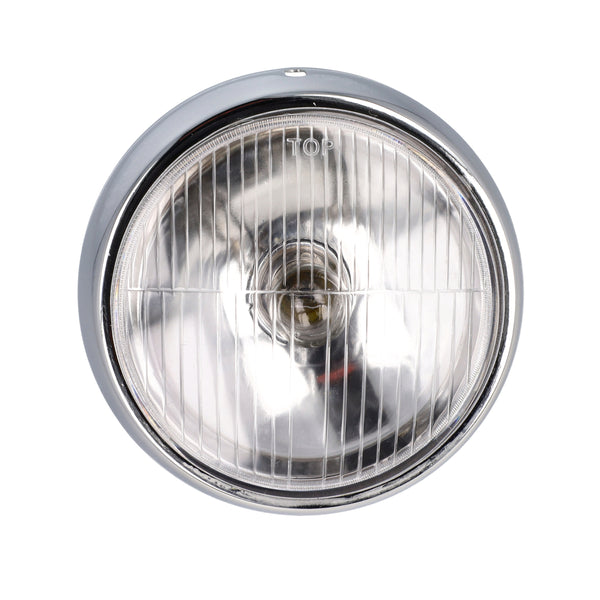 Koplampunit 108mm chroom Tomos 2L, Tomos 3L