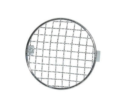 Koplamprooster rond chroom Tomos