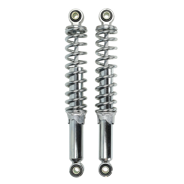Schokbrekerset DMP 340mm chroom Tomos