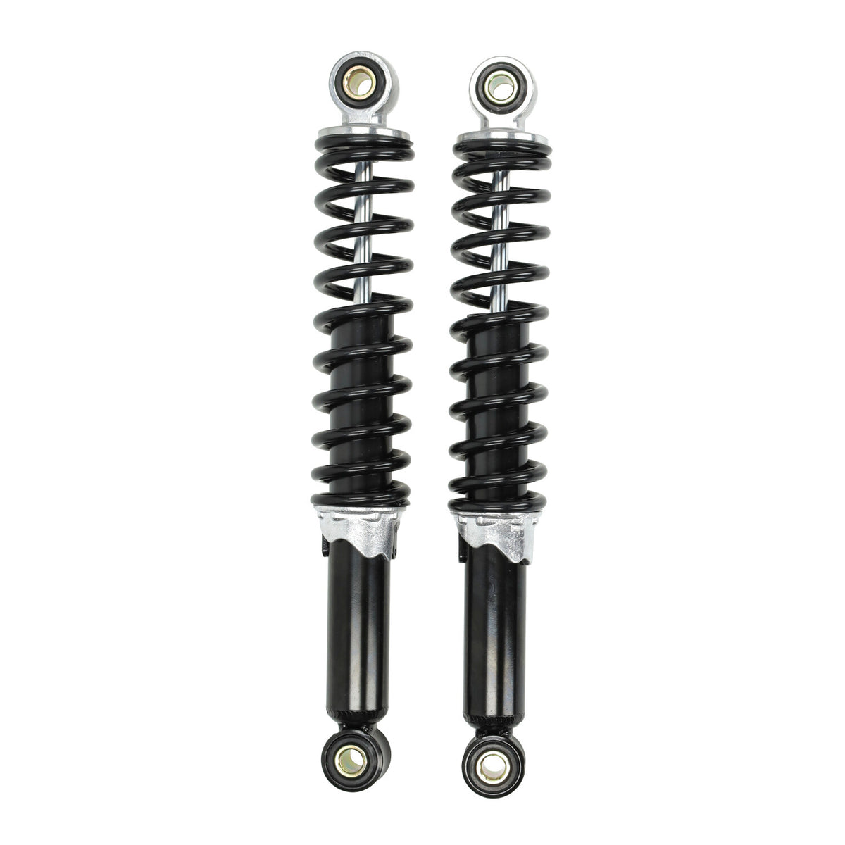 Schokbrekerset DMP 300mm zwart camino, citta, puch maxi, tomos