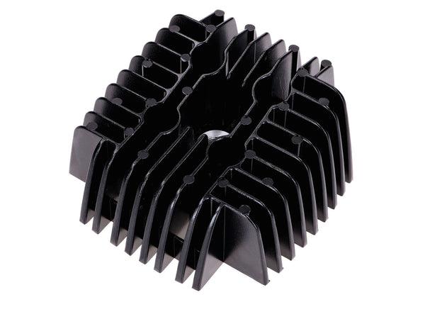 Cilinderkop DMP 70cc (44mm) zwart Tomos A35