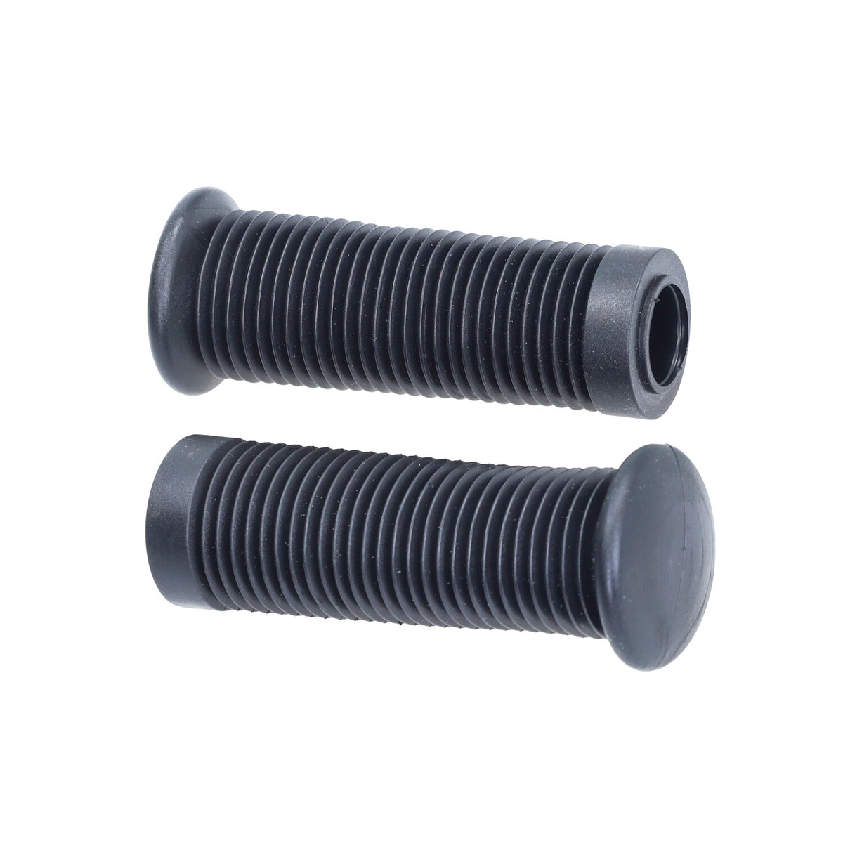 Voetsteunrubberset rond (made in EU) zwart a3, tomos a52, tomos a55, flexer, Tomos A35
