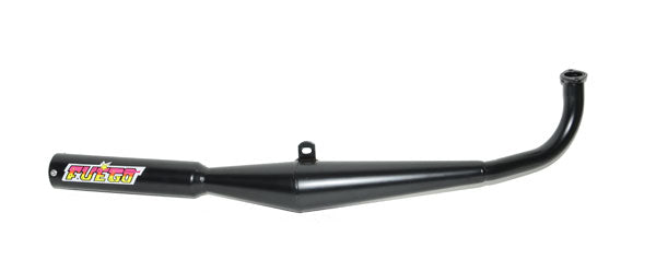 Uitlaat jamarcol model Bos (made in EU) 28mm zwart A3, Tomos A35