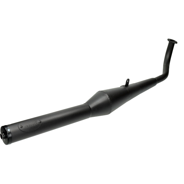 Uitlaat bullet race EVO-1 Tomos 4p 28mm zwart A3, Tomos A35