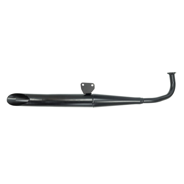 Uitlaat jamarcol side pipe (made in EU) 50cc snel 22mm zwart Tomos A35, Tomos