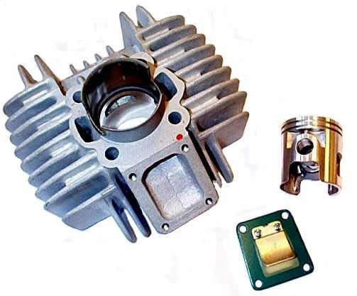 Cilinder Airsal aluminium nikasil 65cc (44mm) Tomos A35
