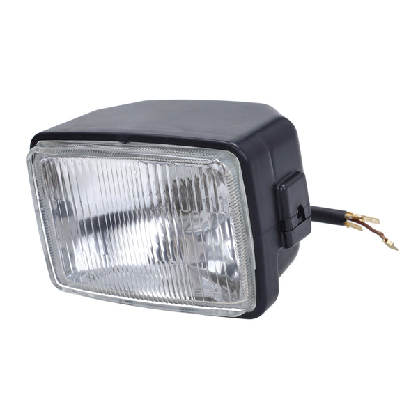 Koplamp DMP vierkant model origineel 150mm zwart A3, Tomos A35